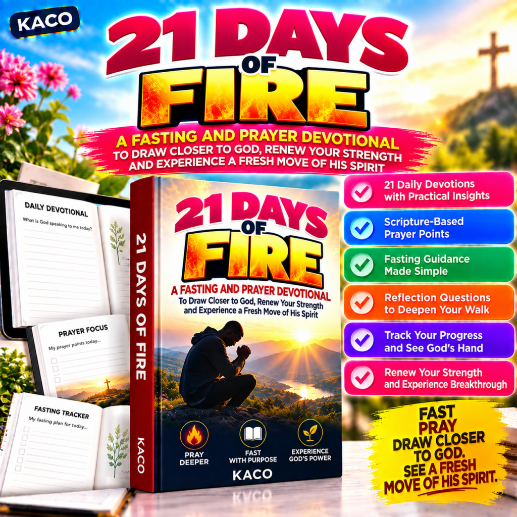 21 Days of Fire - Christian fasting and prayer devotional