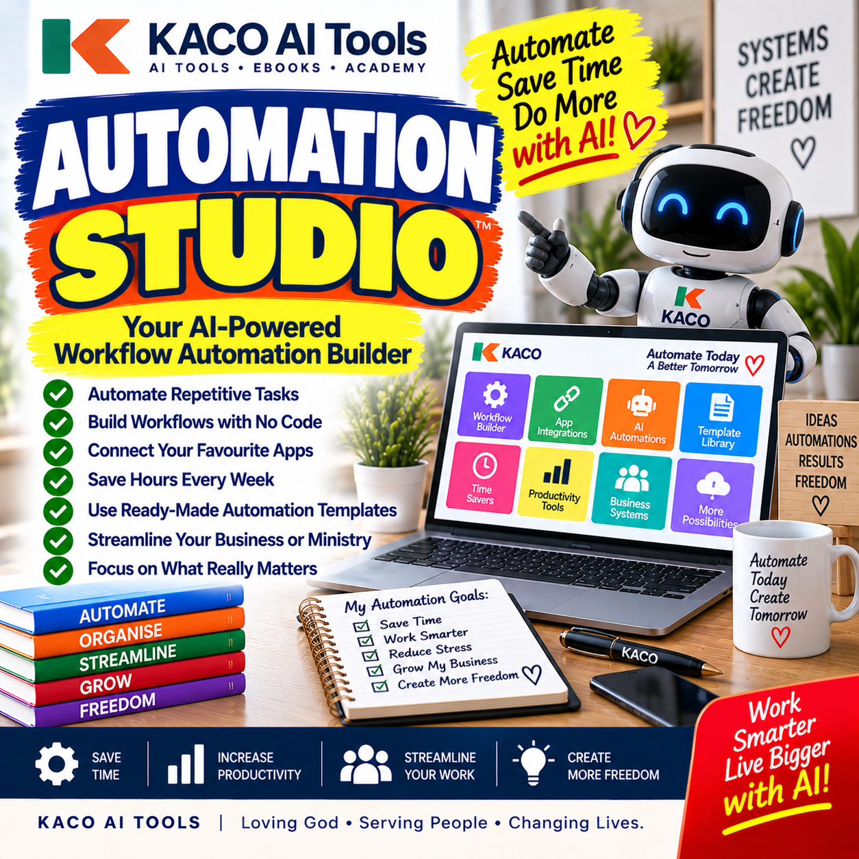 Automation Studio AI-powered workflow automation builder by KACO AI Tools