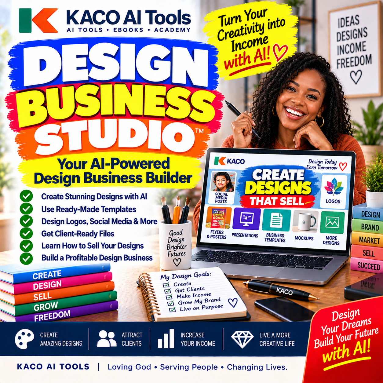 Design Business Studio AI-powered design business builder by KACO AI Tools