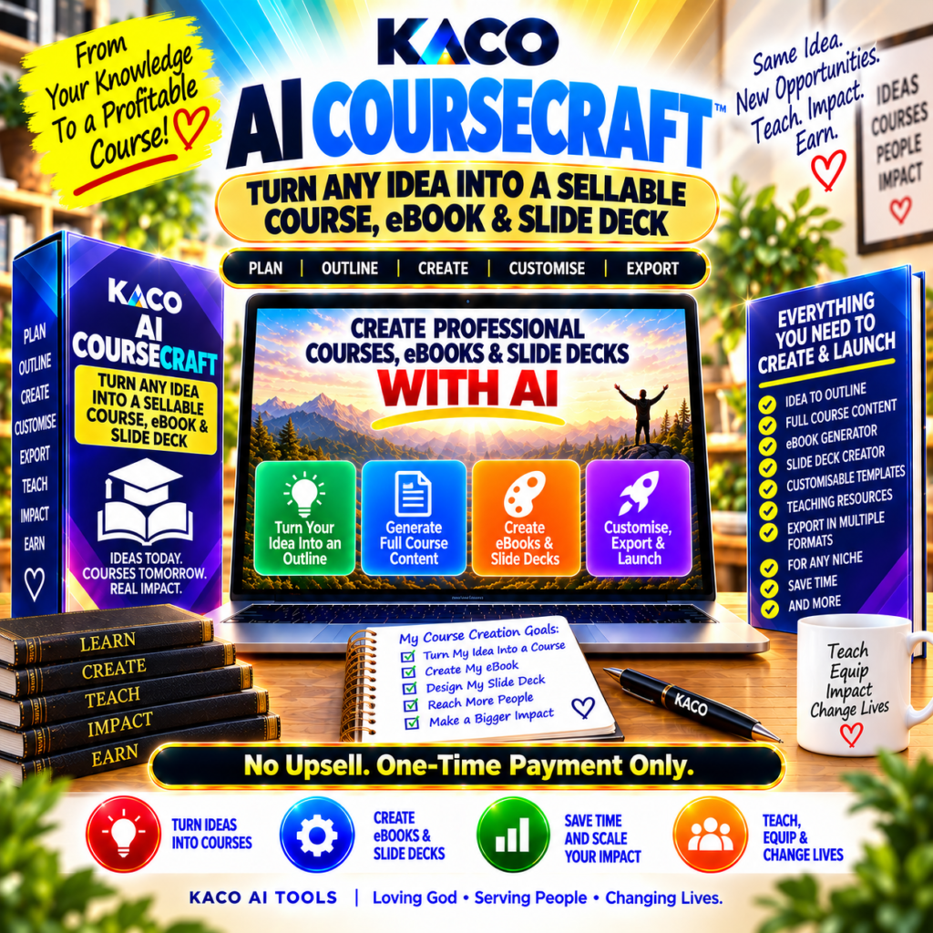 KACO AI CourseCraft product image by KACO AI Tools
