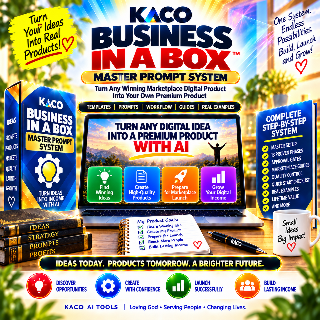KACO Business in a Box Master Prompt System product image