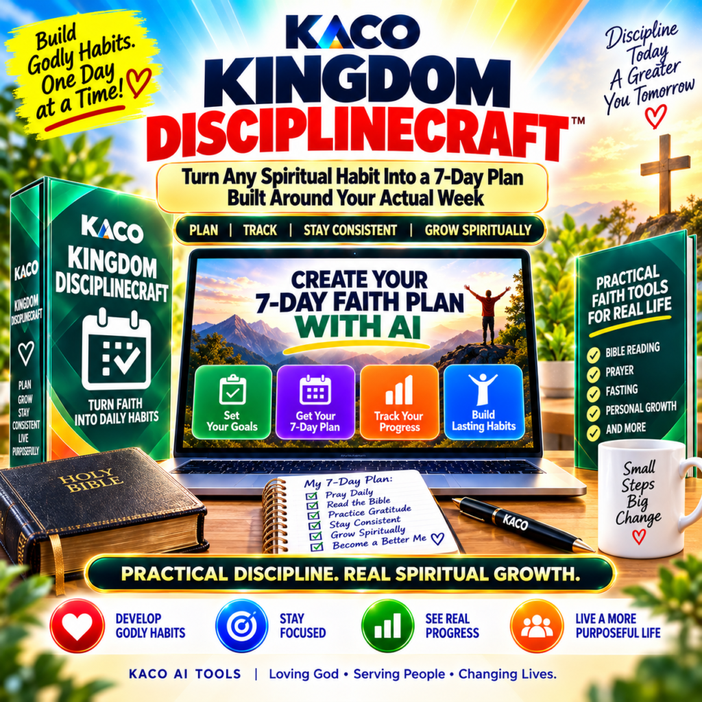 KACO Kingdom DisciplineCraft product image by KACO AI Tools
