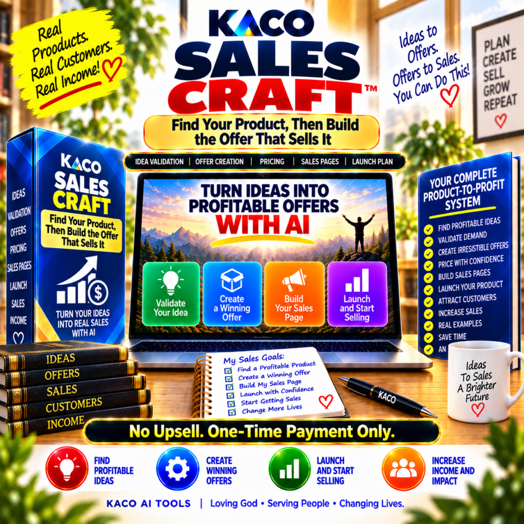 KACO Sales Craft product image by KACO AI Tools