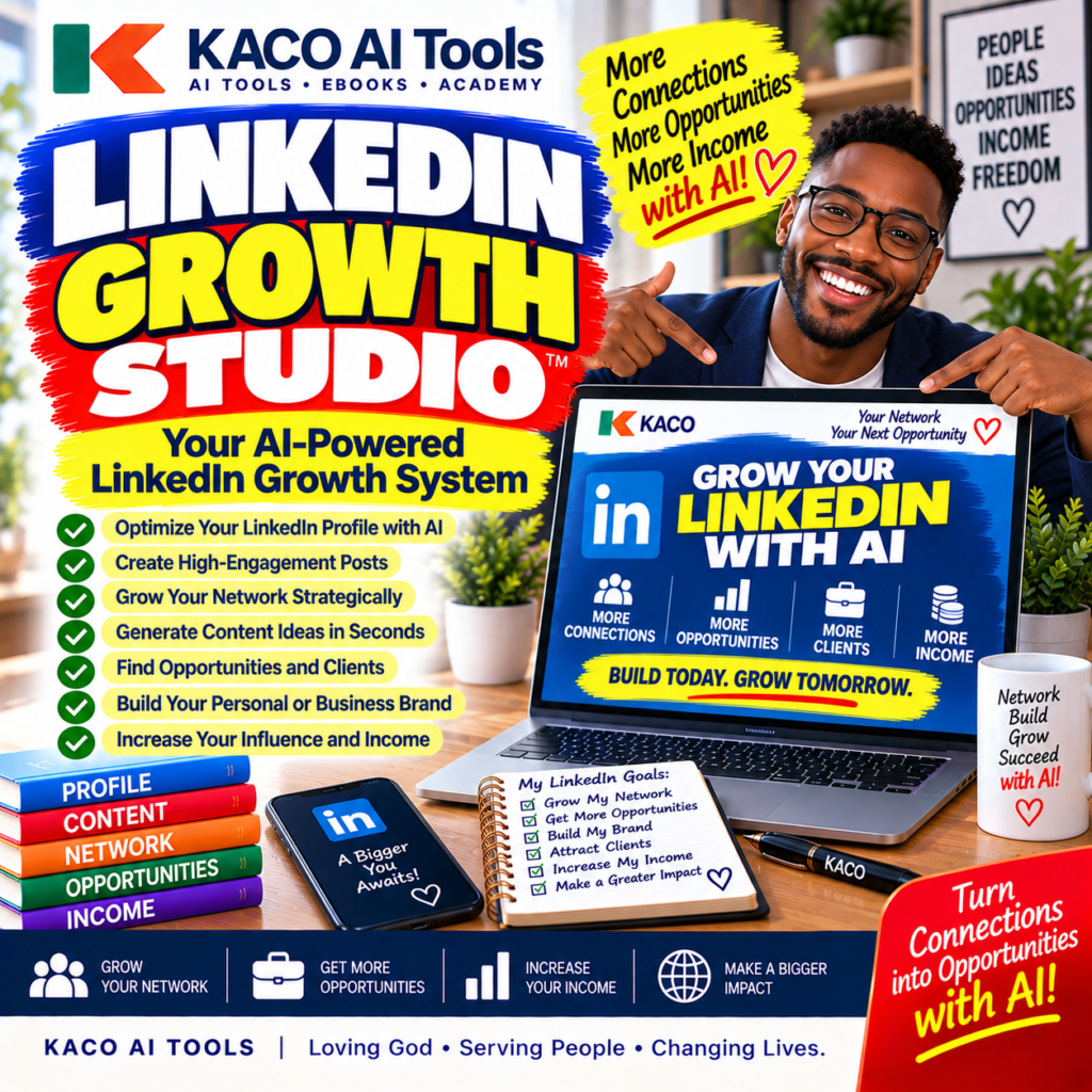 LinkedIn Growth Studio: The Step-by-Step System to Turn a Quiet Profile Into Real Client Conversations: No Upsell. One-Time Payment Only.