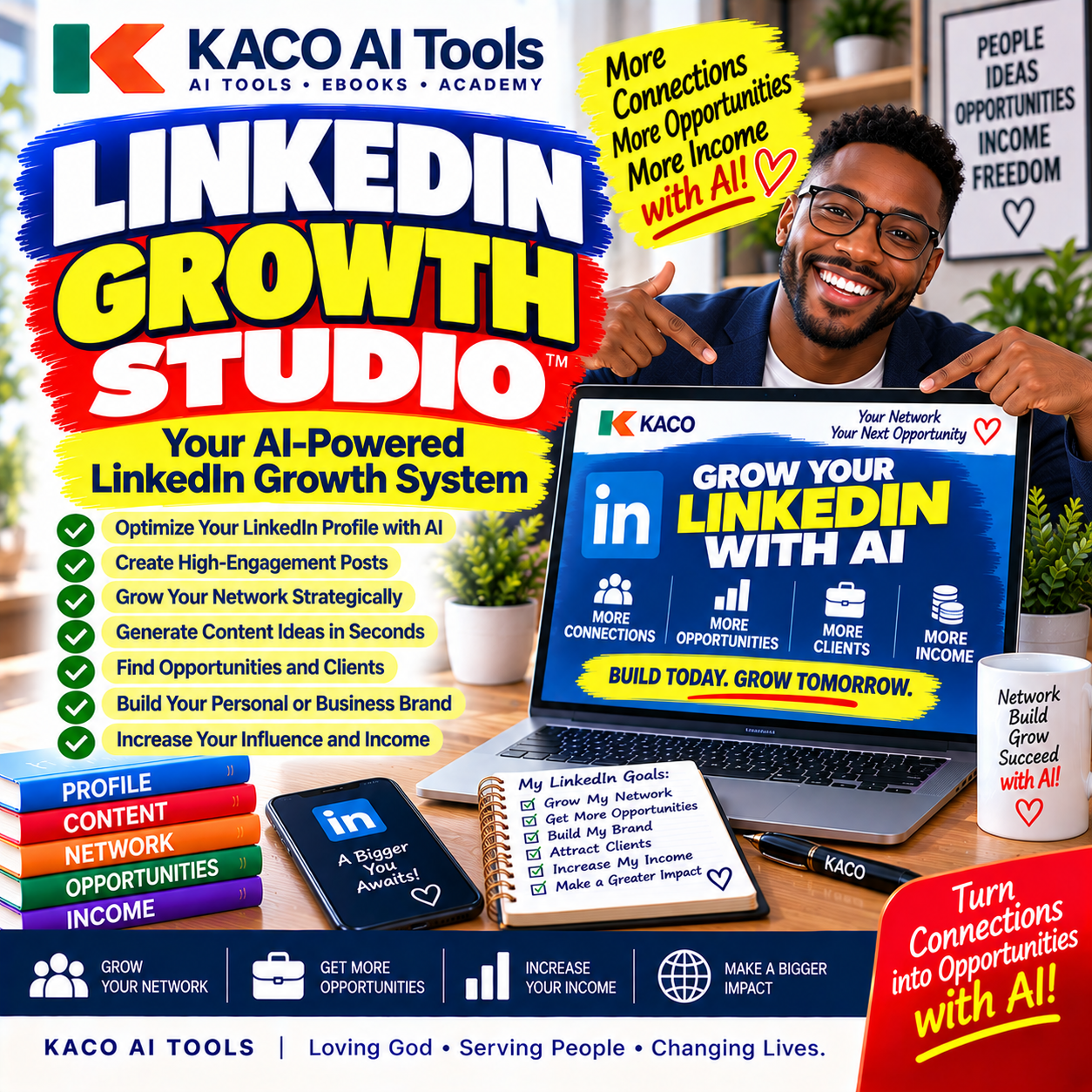 LinkedIn Growth Studio: The Step-by-Step System to Turn a Quiet Profile Into Real Client Conversations: No Upsell. One-Time Payment Only.