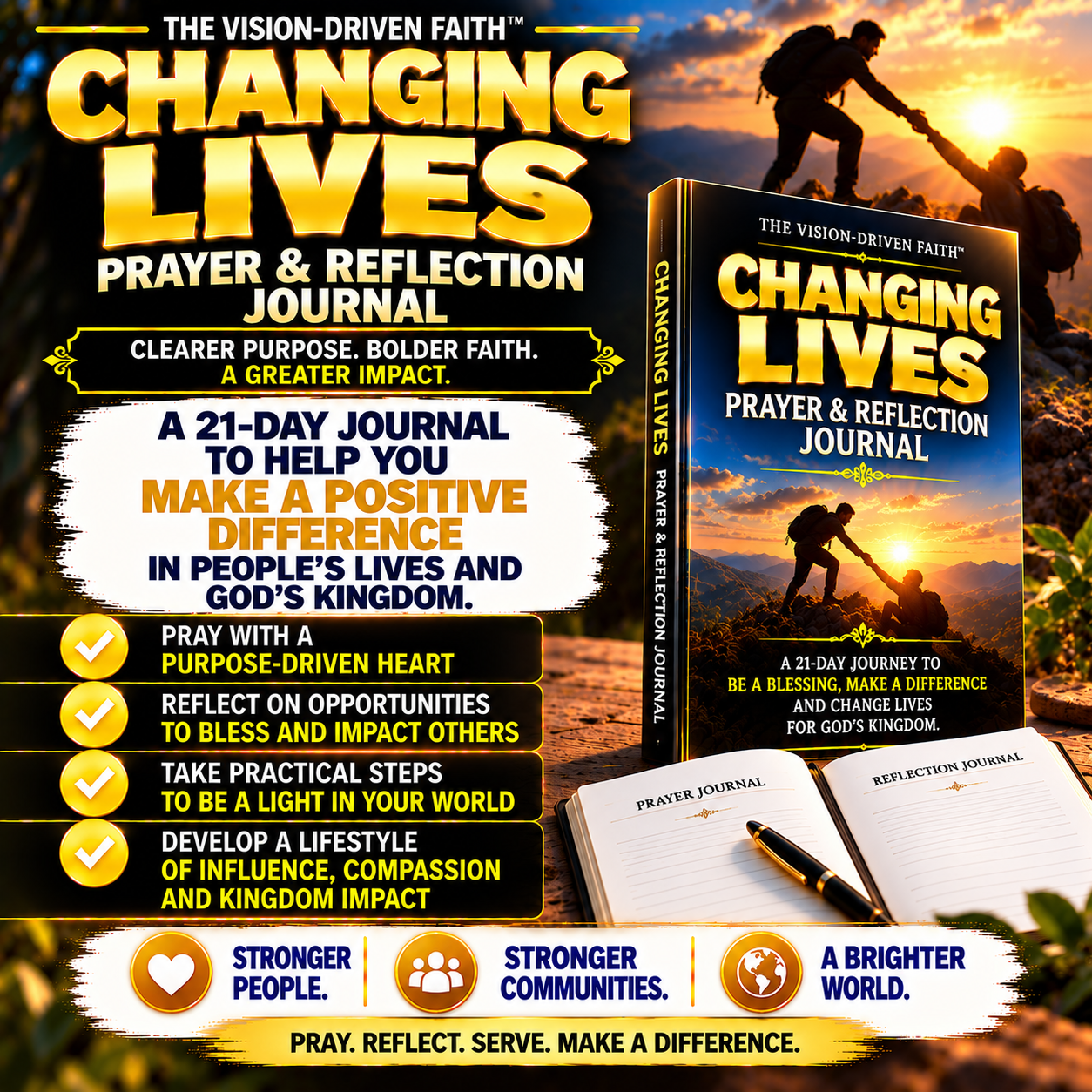 Changing Lives Prayer & Reflection Journal