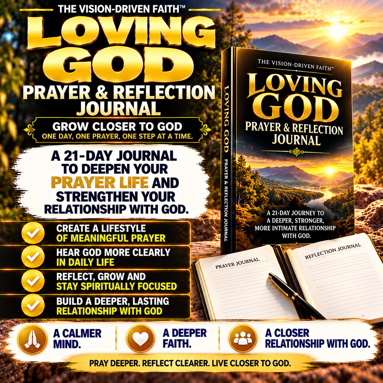 Loving God Prayer & Reflection Journal