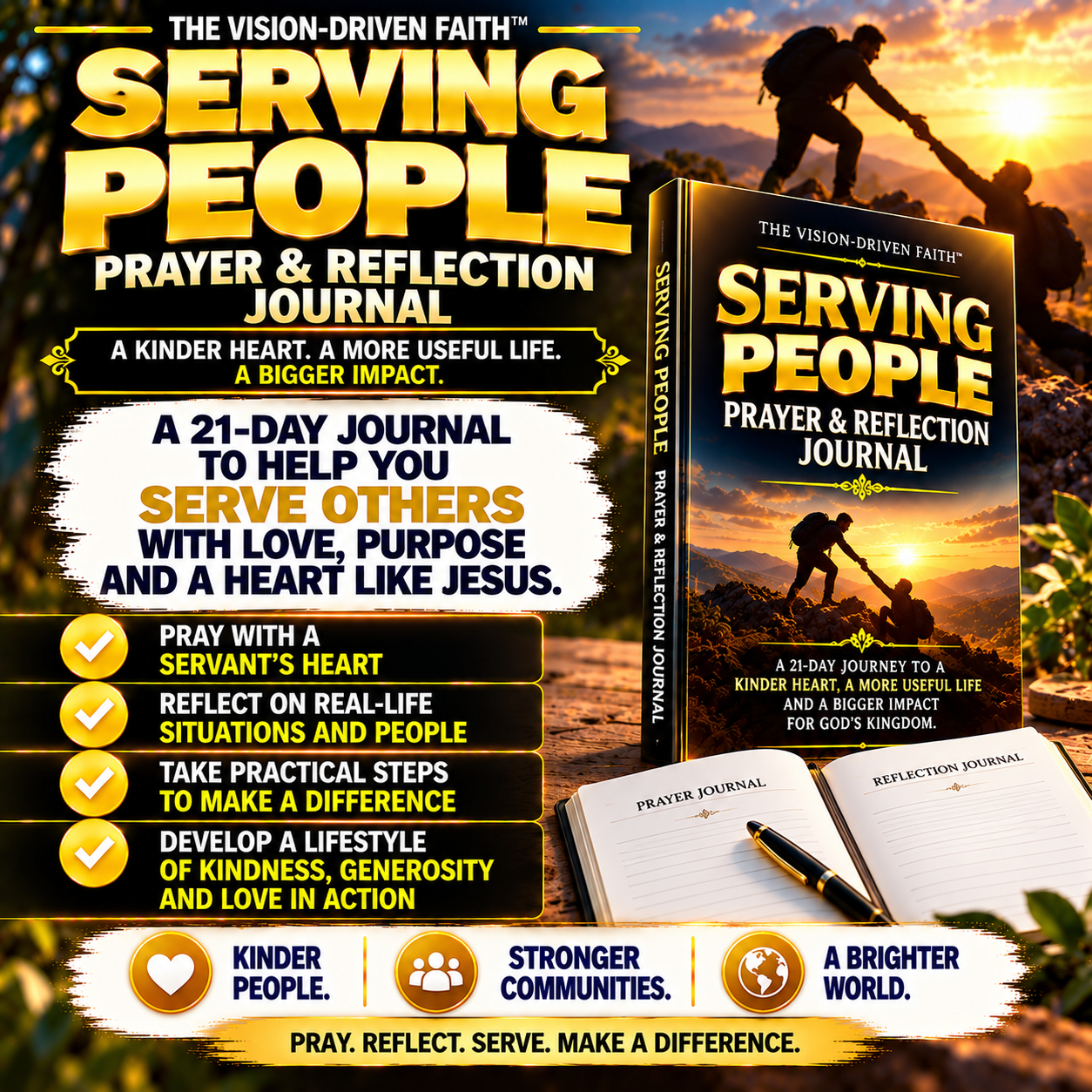 Serving People Prayer & Reflection Journal